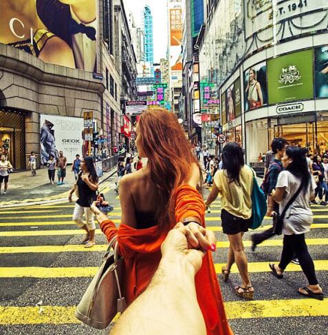摄影作品跟我走《Follow me》