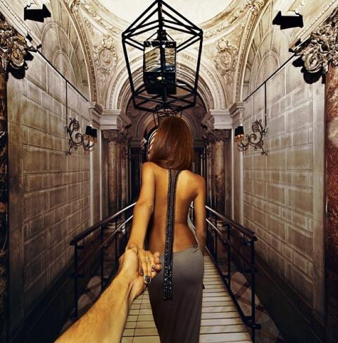 摄影作品跟我走《Follow me》