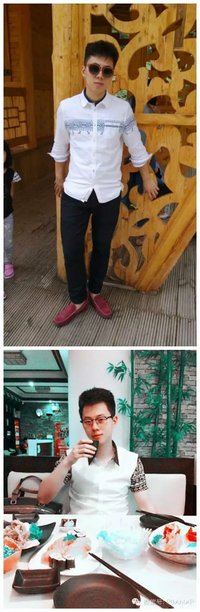 丑男变帅哥前后照片