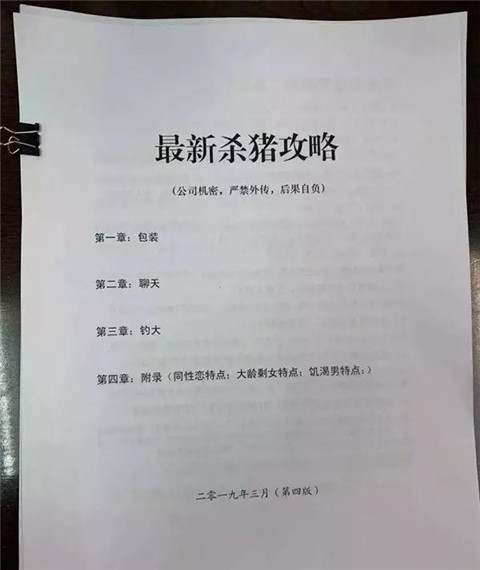 杀猪盘是什么意思？遇到杀猪盘该怎么办？第3张
